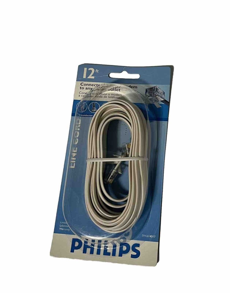 12 In Phone Line Cord Modem Connector
