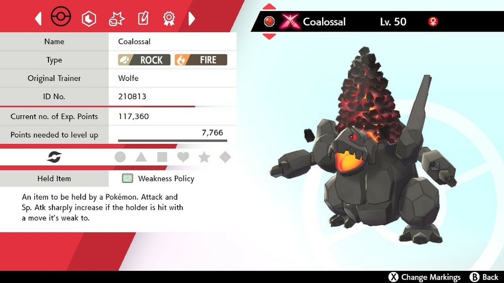 Champion Event Coalossal For Pokemon Sword & Shield
