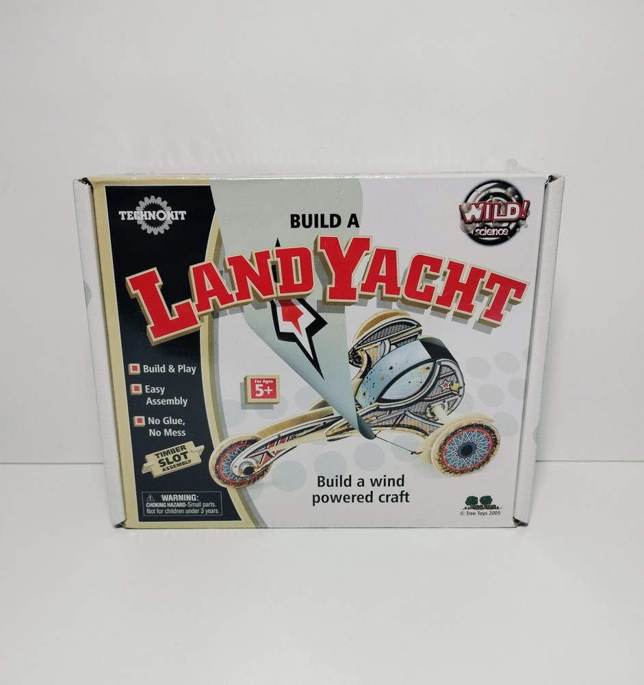 TECHNOKIT Build A Land Yacht Wid Science Tree Toys 2005