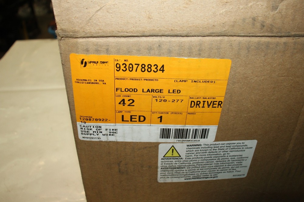 Spaulding Lighting LED Flood Light Large 93078834