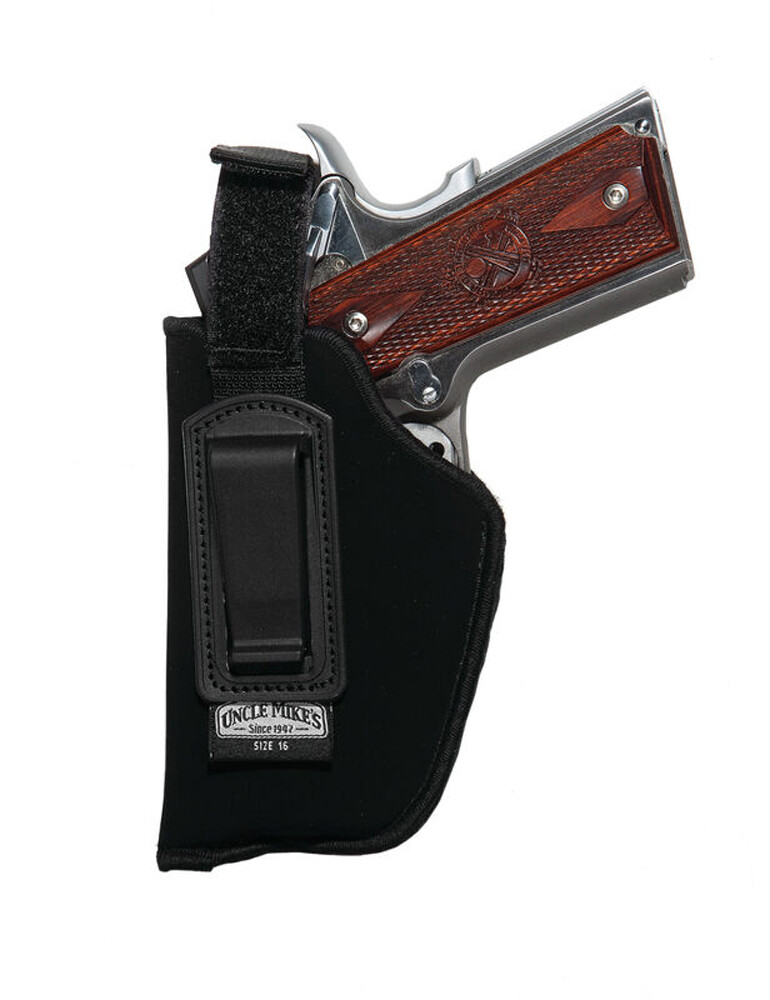Uncle Mike's Inside-The-Pants Holster with Retention Strap - Black