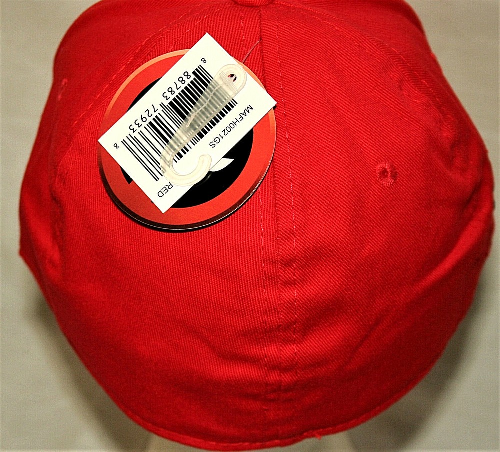 Marvel Comics Deadpool Logo & Cartoon Baseball Trucker Cap Hat New Tag OSFM