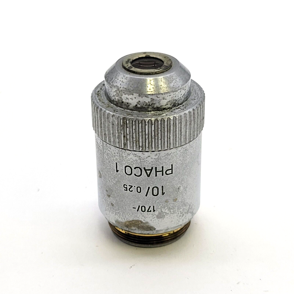 Leitz Microscope Objective 10x Phaco 1 Phase Contrast 170/-