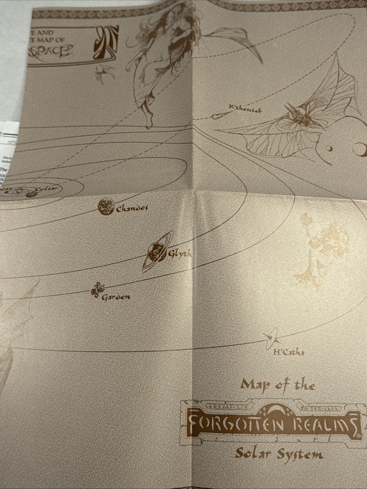 AD&D Realmspace with Map - Spelljammer 9312