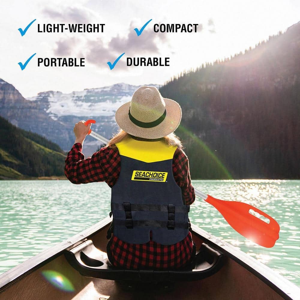 72 in. Telescoping Paddle Orange