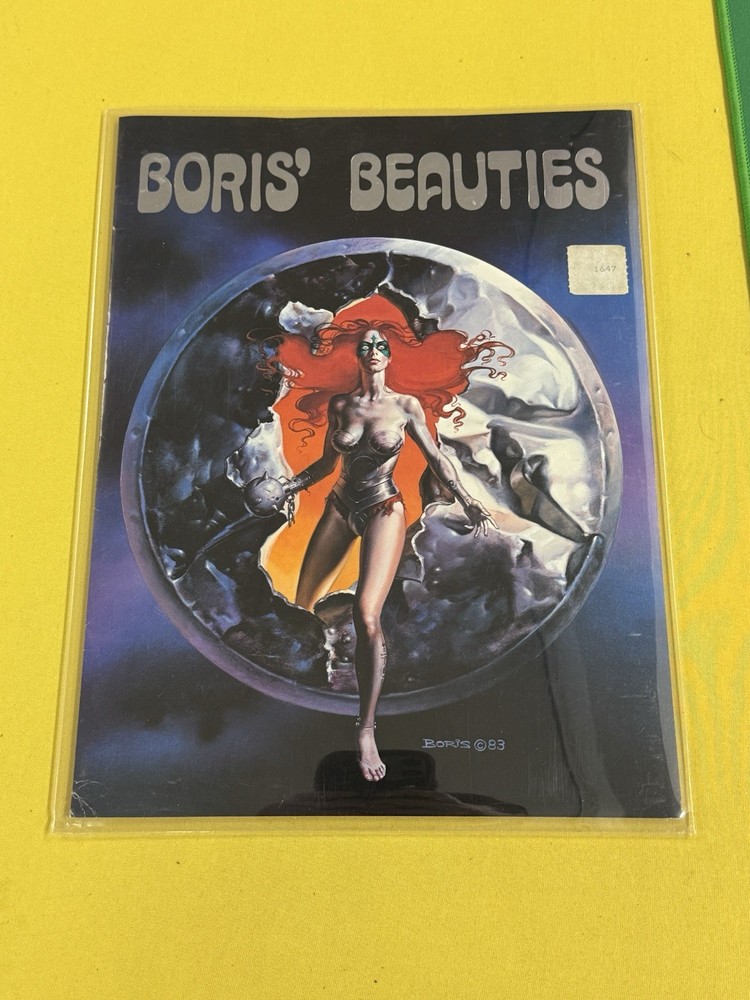 BORIS' BEAUTIES Red Sonja Signed 1647/2000 Portfolio