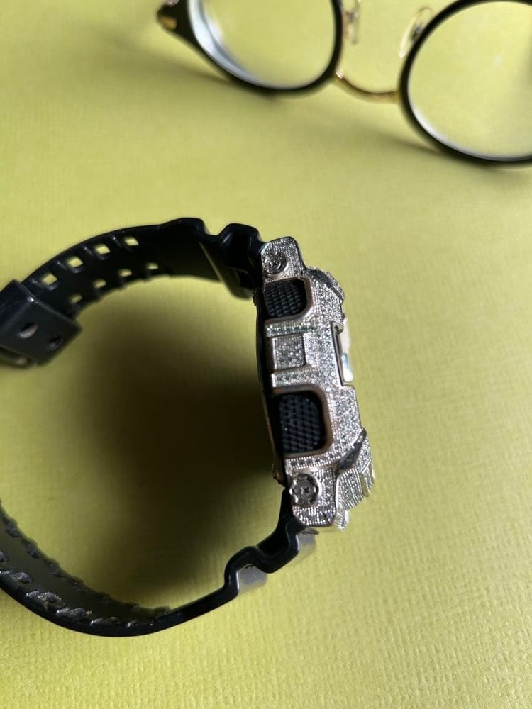 Crystal-decorated digital watch G-Shock Casio