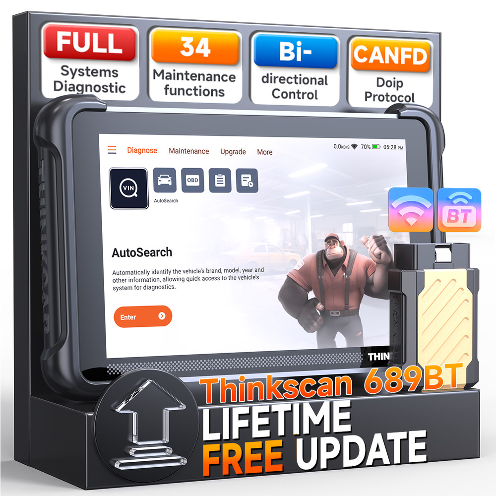 Thinkscan 689BT Lifetime Free Updates