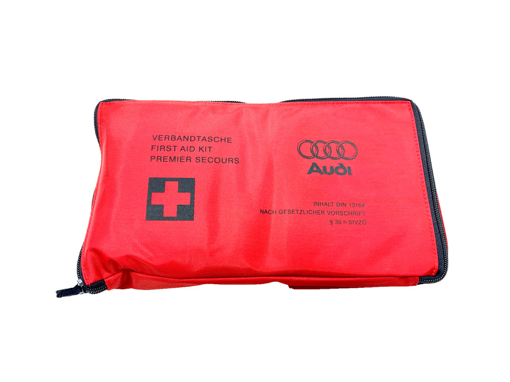 Audi GENUINE First Aid Kit Complete Kit W/ CASE 8E0 860 281 OEM