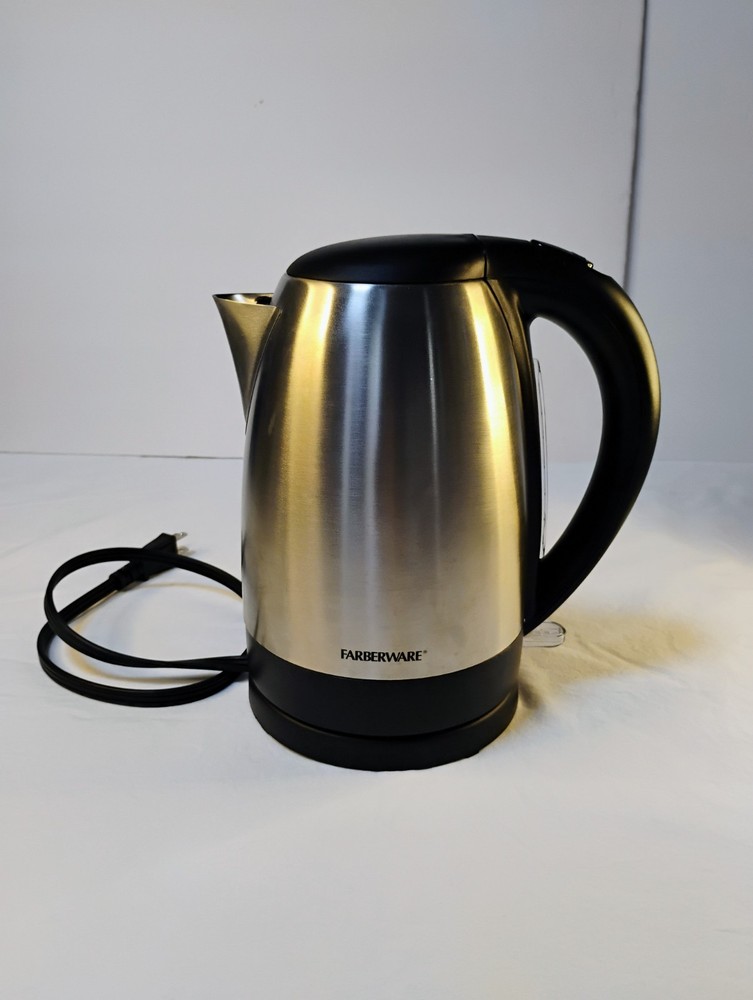 Farberware Electric Kettle  1.7 Liters Stainless Steel