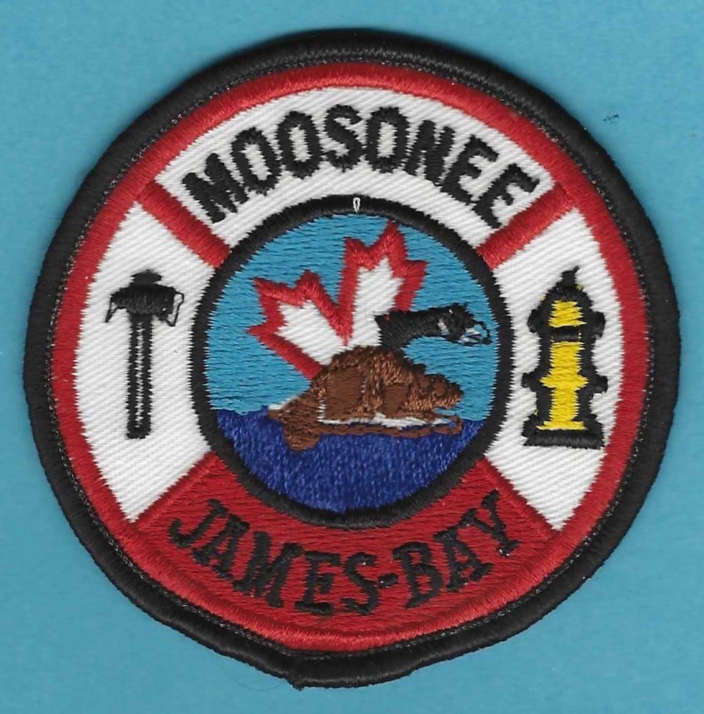 MOOSONEE ONTARIO CANADA FIRE DEPARTMENT PATCH FLASH