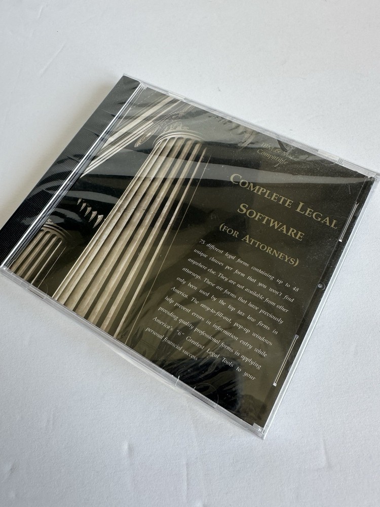 IBM &Mac Compatible Complete Legal Software CD