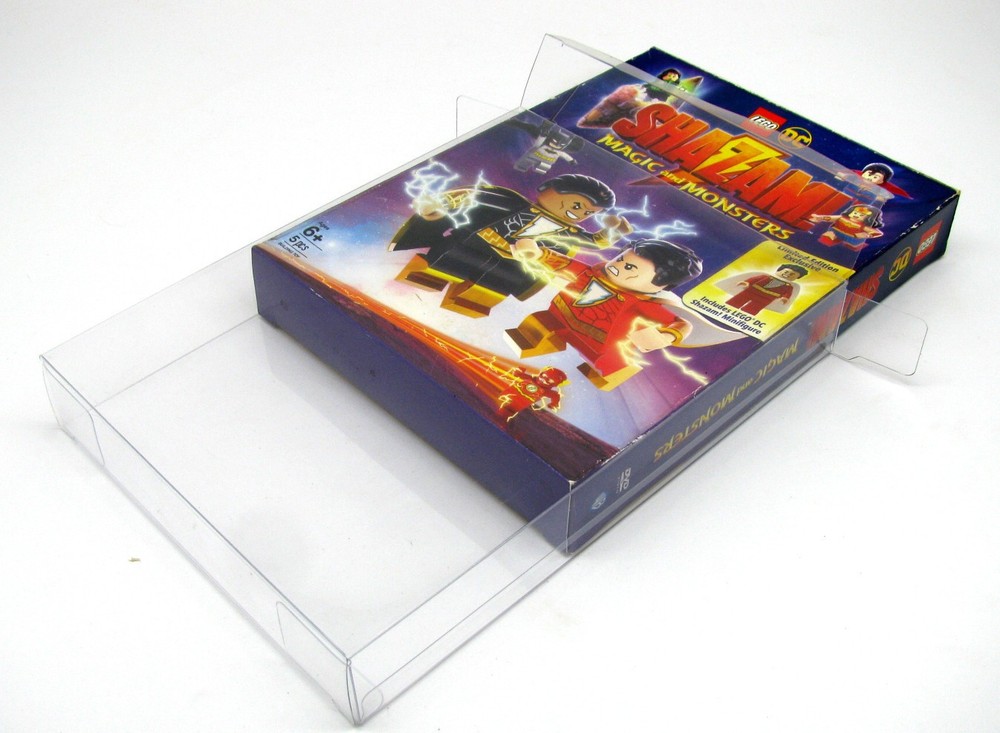 1x DVD OVERSIZED BOX SET (SIZE DVO J) - CLEAR PLASTIC PROTECTIVE BOX PROTECTOR