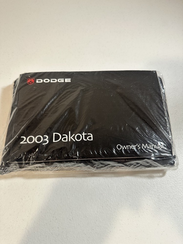 2003 Dodge Dakota Owner's Manual Set