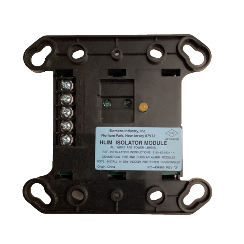 SIEMENS HLIM 500-033170 FIRE ALARM LOOP ISOLATOR MODULE