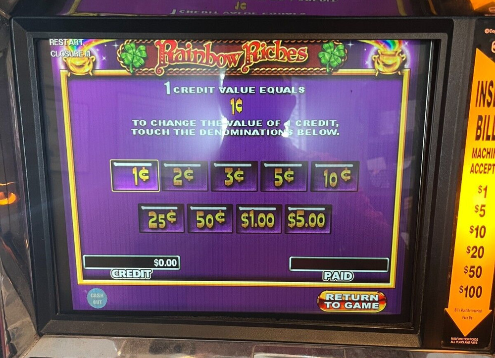 IGT I-game Rainbow Riches Software
