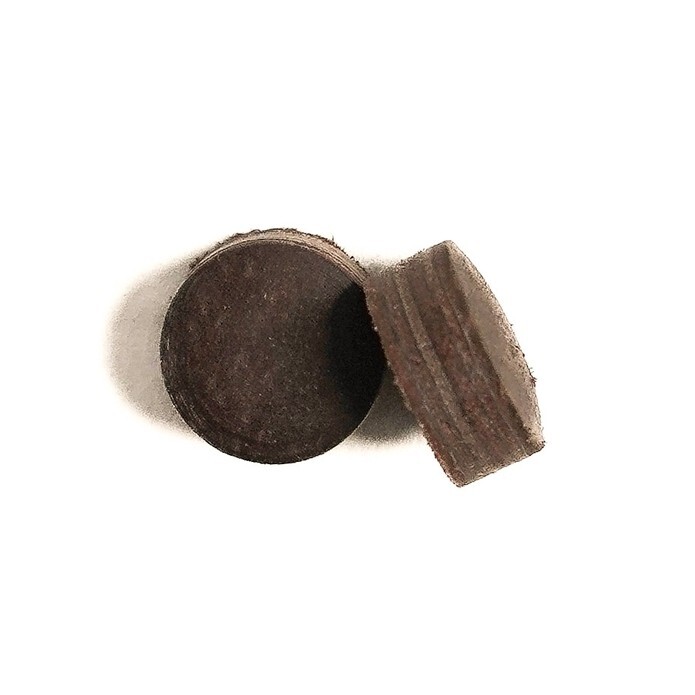 X1 Super Pro Cue Tip Brown  Laminated Pool Cue Tips - Medium Hard Tip
