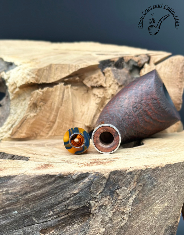 Thomas Martin Sandblasted Freehand Smoking Pipe