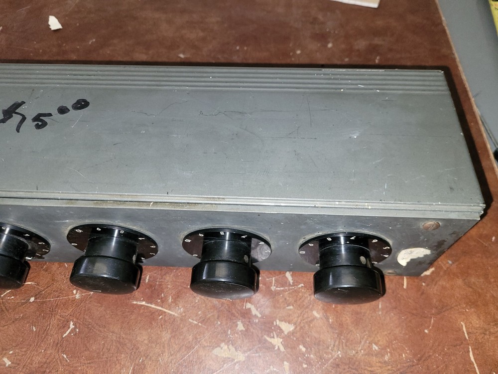 leeds Northrop decade resistor ac-dc 4756