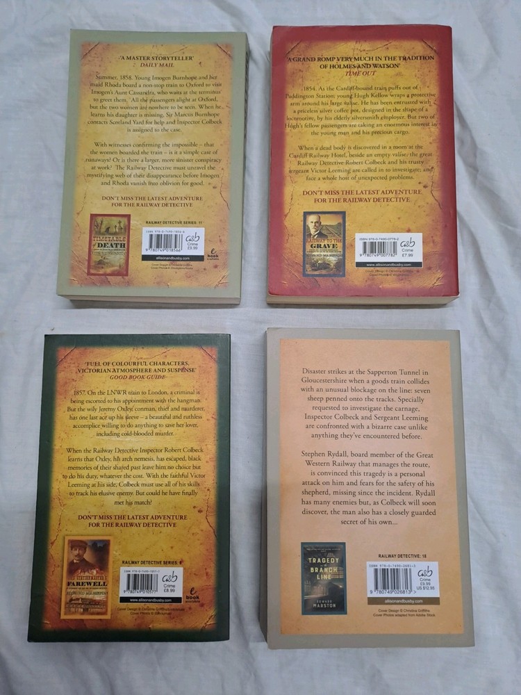 The Railway Detective / Edward Marston 4 Books