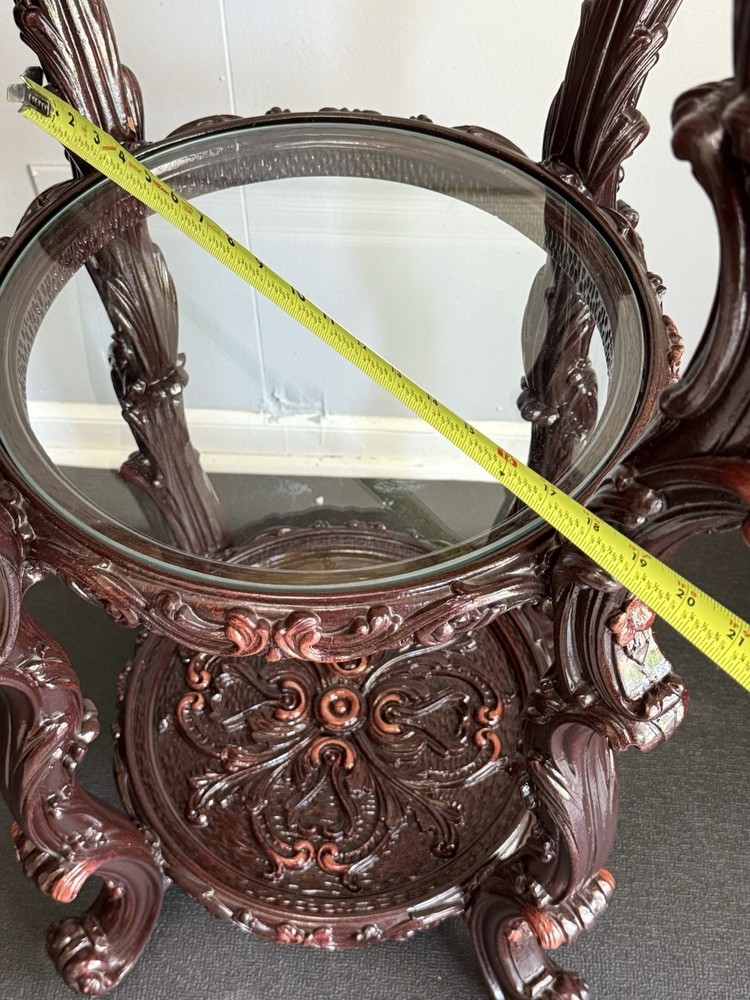 Vintage Rococo Style 4 Tier Etageres Display Stand