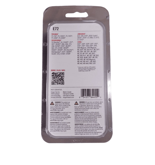 Oregon 20" Chainsaw Chain E72-21