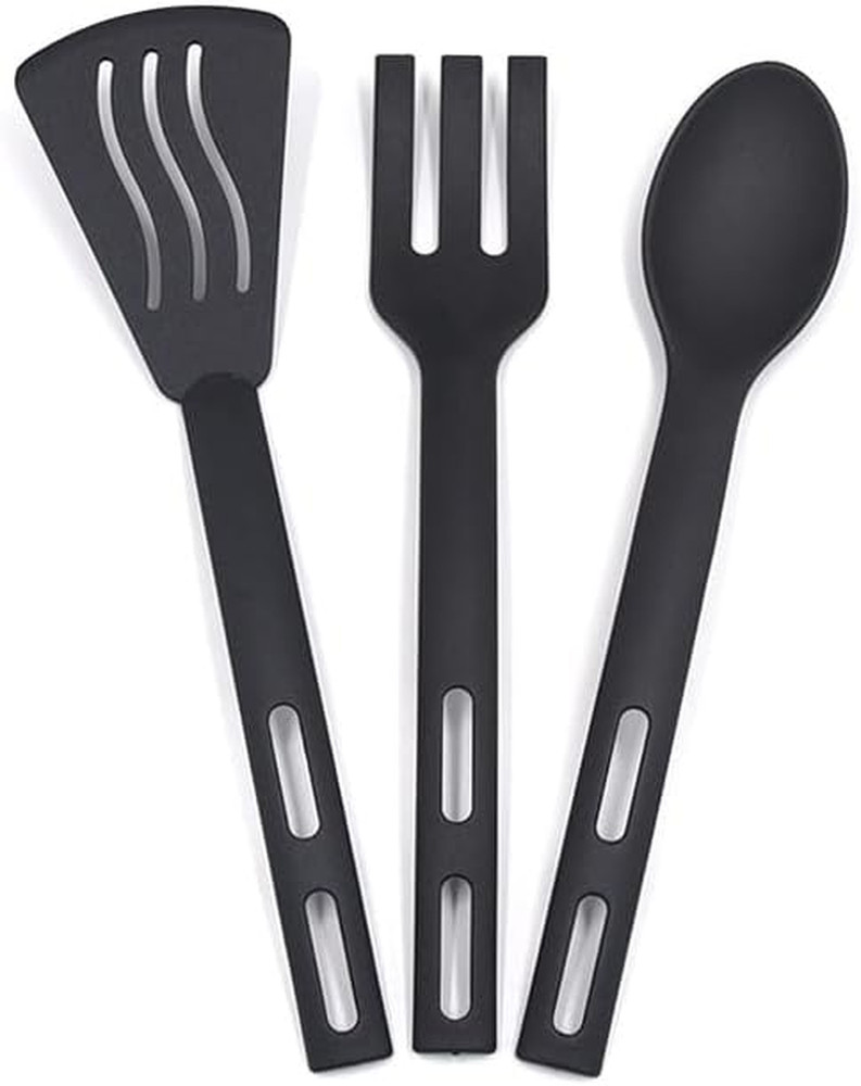 Kitchen Cooking Tools 3Pcs Mini Nylon Kitchen Utensils Set Slotted Turner...