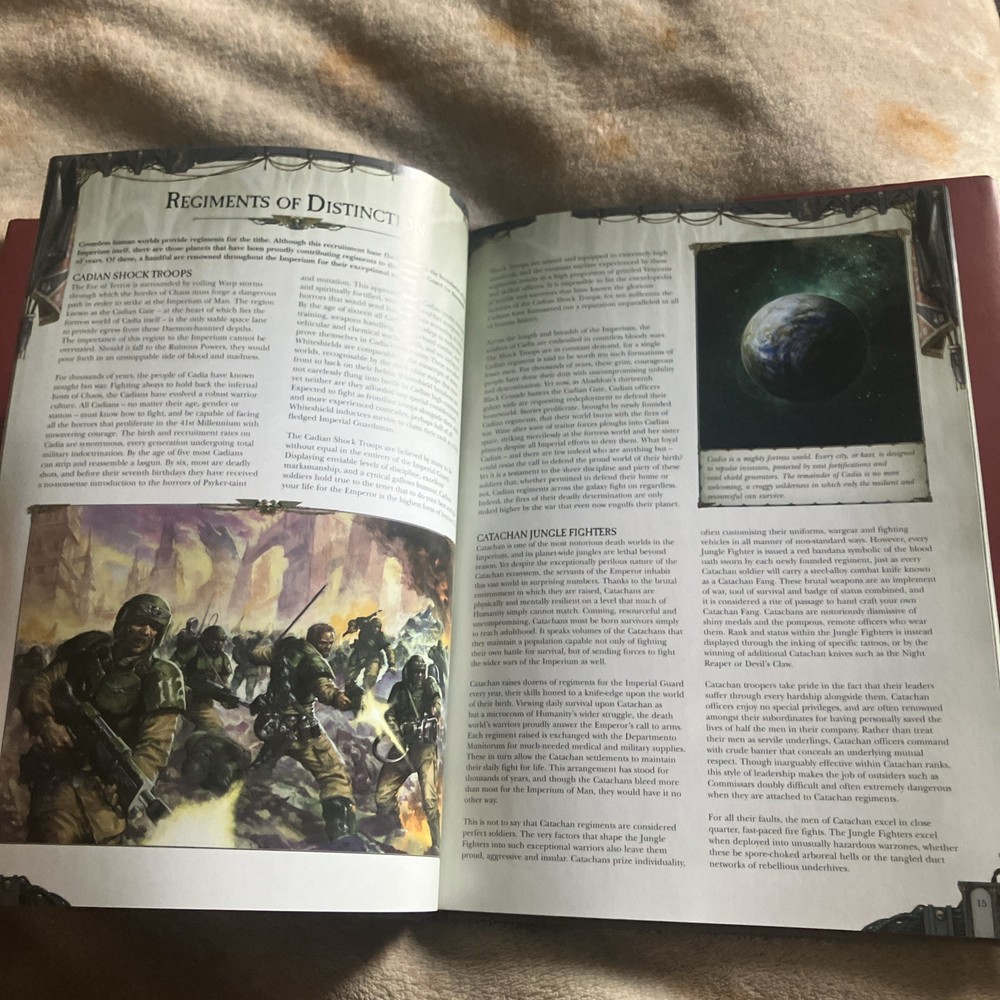 Warhammer 40k Codex Astra Militarum Limited Edition, 2000 Copies. 2013
