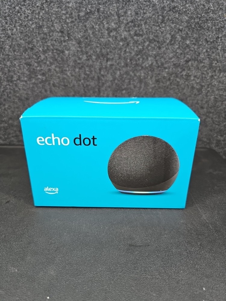 Amazon Echo Dot (4th Gen.) Smart Speaker - Charcoal-New
