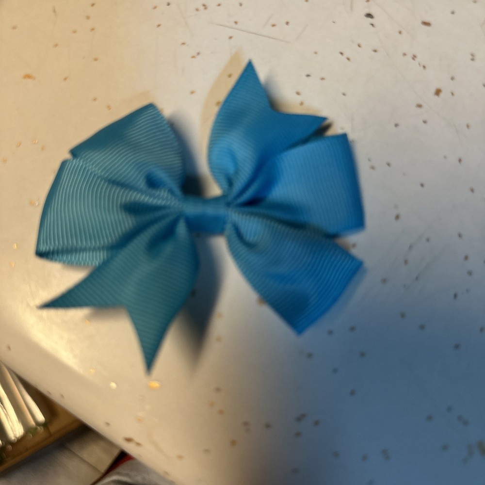 10 Multicolor Clip Bows NEW!!
