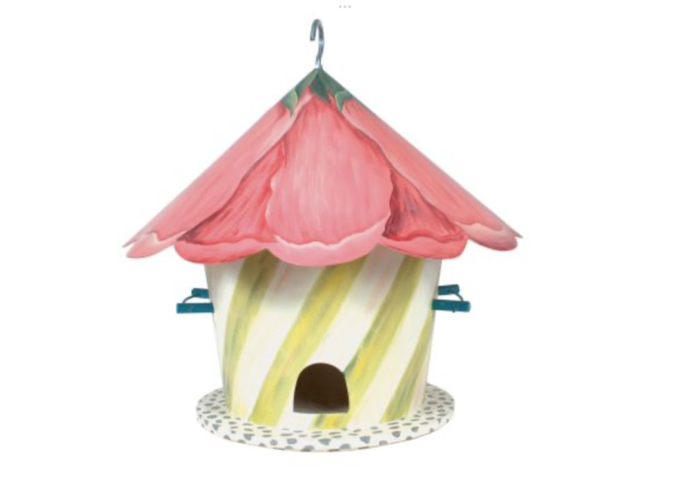 Mackenzie Childs Hollyhock Birdhouse - NIB