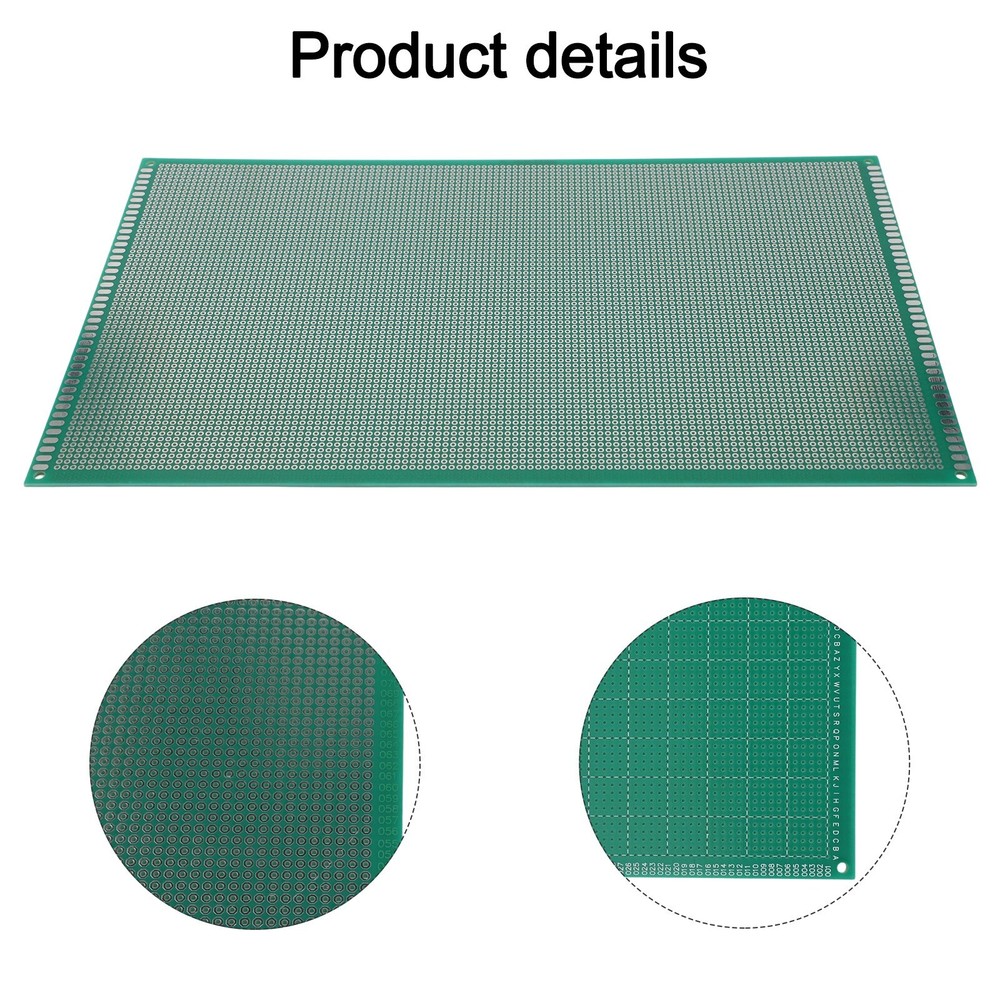DIY Electronics PCB Board 1 PC Green for Soldering and Experimentation