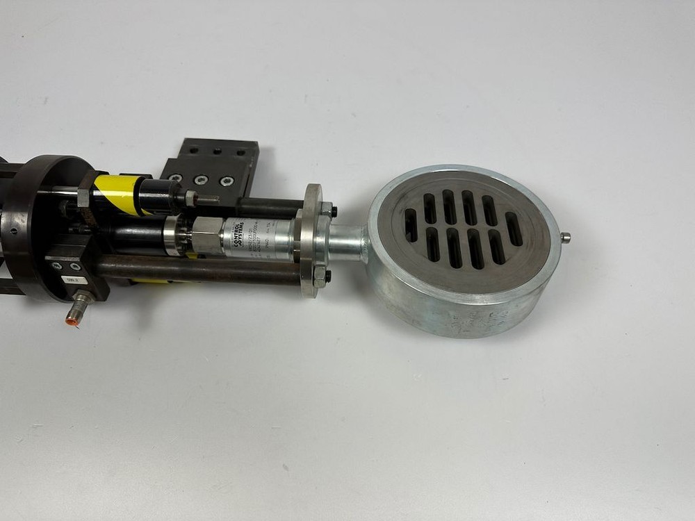 Schubert & Salzer DN 100 sliding gate valve with diaphragm actuator