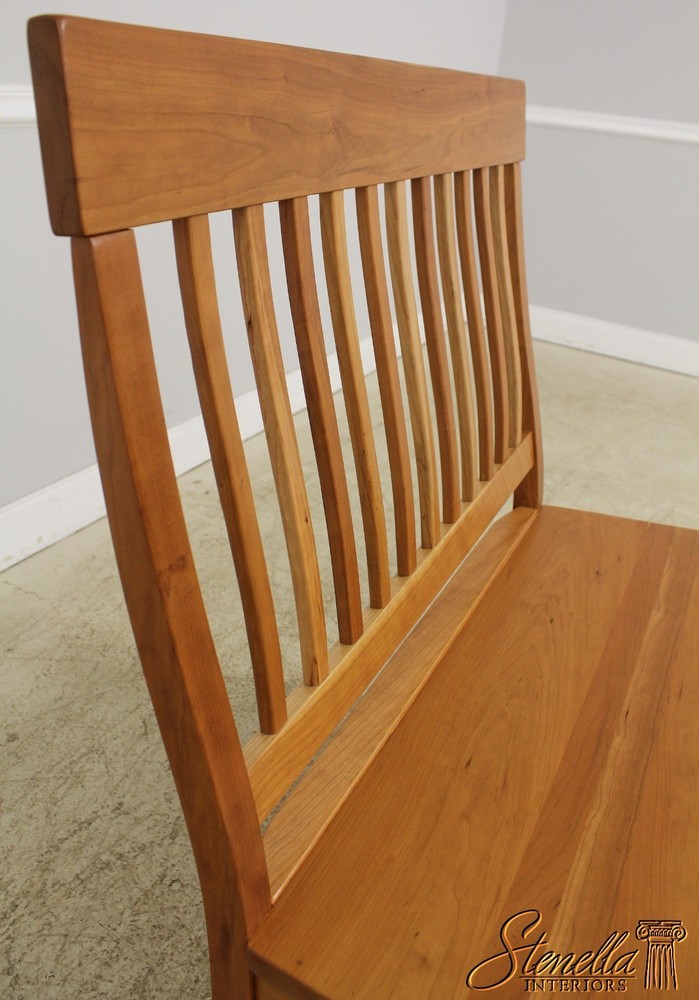 F56335: Country Design Solid Cherry Bench Or Settee