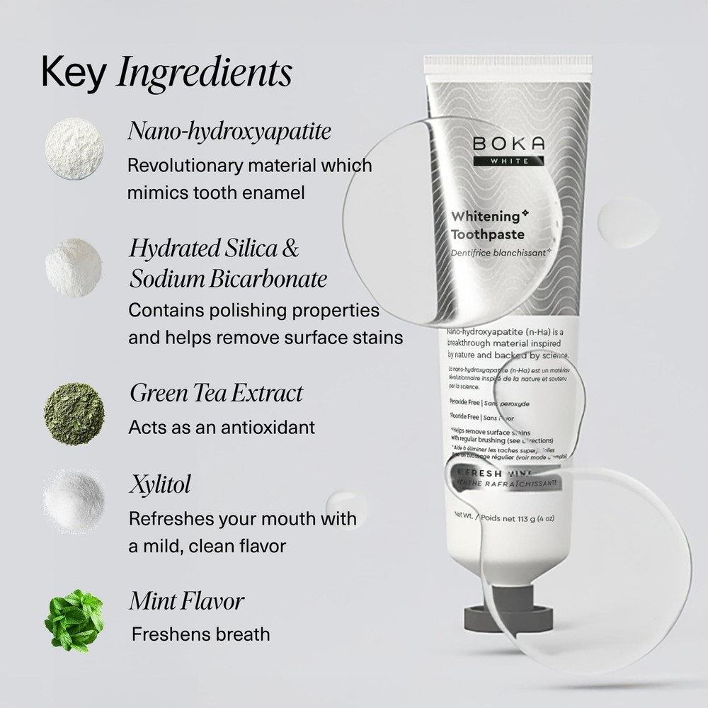 Fluoride Free Toothpaste Nano Hydroxyapatite Toothpaste Appropriate for