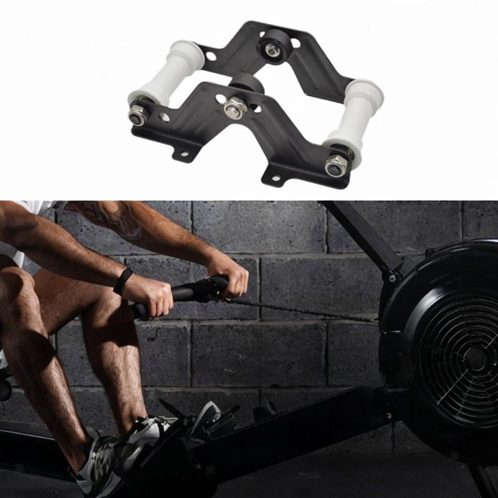 Rowing Machine Sliding Part Rowing Machine Seat Rack Multiuse Metal Base Workout