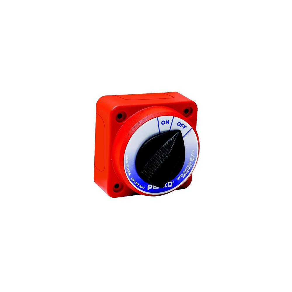 Seachoice 11561 Battery Select Switch, Compact, Disconnect Isolator Cutoff