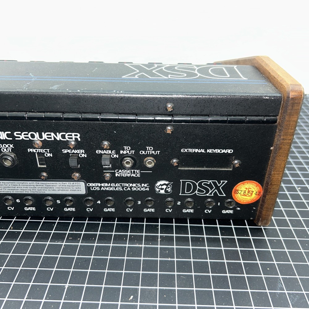 Oberheim DSX Digital Polyphonic Sequencer