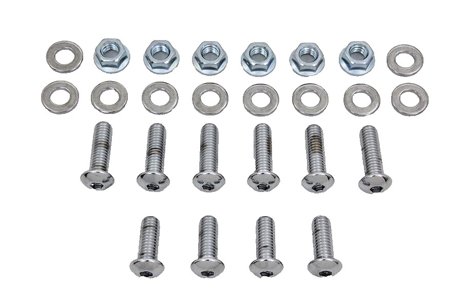 Rear Fender Strut Bolt Kit Chrome For Harley Softail