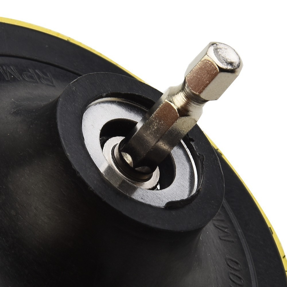 Home Workshop Buffing Pad Sanding Pad 1 PC 1* 4 Inch/100mm Drill Adapter