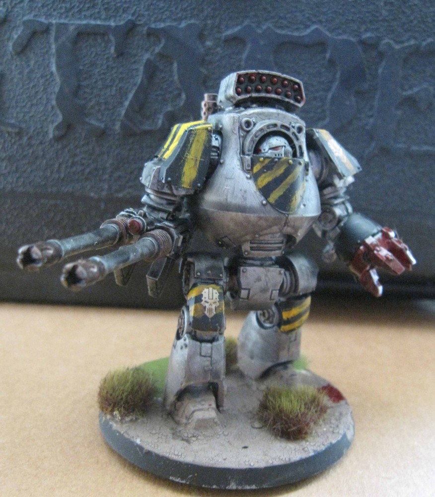 30K Horus Heresy Iron Warriors Contemptor Dreadnought plastic painted