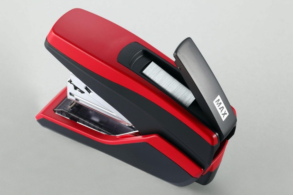 RED Max HD-55FL Flat Clinch Standard Half Strip Gray Stapler Compact & Efficient