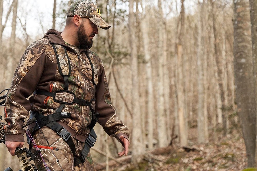 Hunter Safety System X-1 Bow-Hunter Harness for Tree-Stand Hunting, Lightwei...