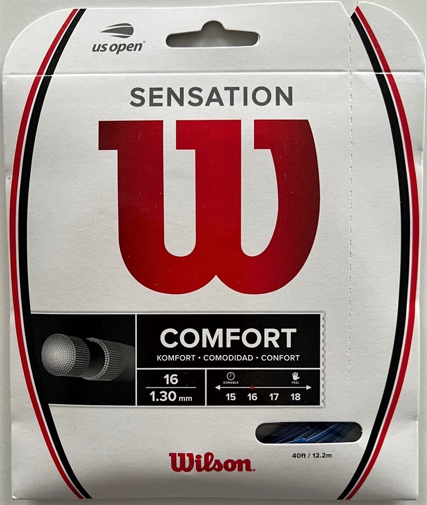 WILSON SENSATION COMFORT 16G BLUE STRING  NEW