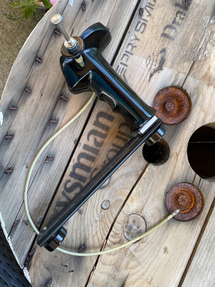 Flash Bar and Hand Grip with remote trigger. Bakelite Hand Grip for Camera.