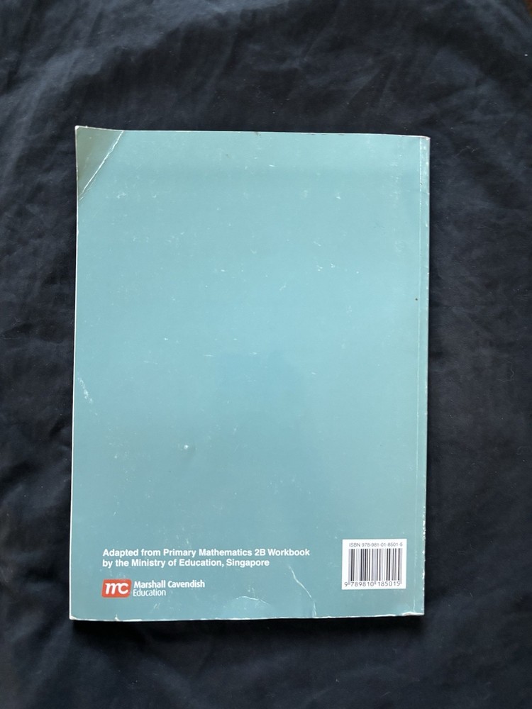 Primary Mathematics 2B Workbook U.S. Edition Singapore Math