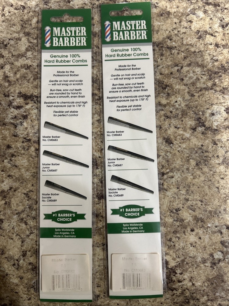 683 Master Barber Comb(2-combs)