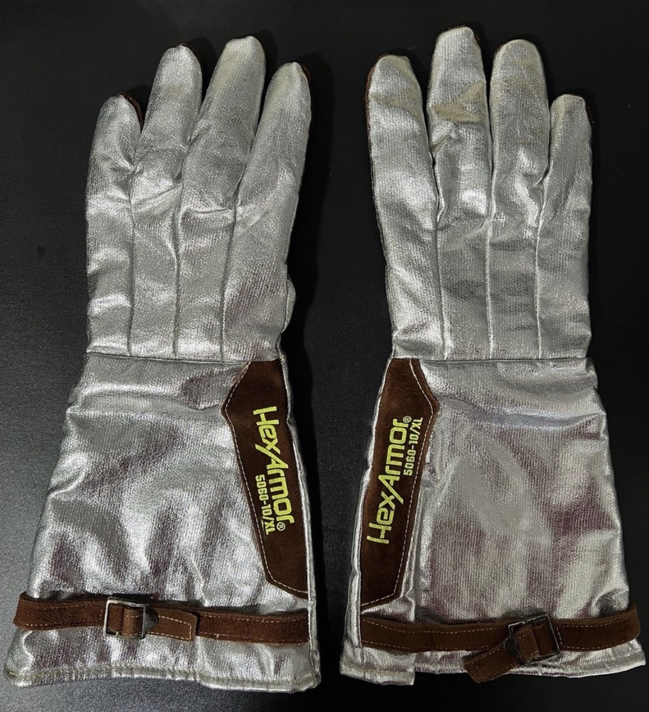HexArmor: HeatArmor 5060 Aluminized Welding Gloves Size L - Large
