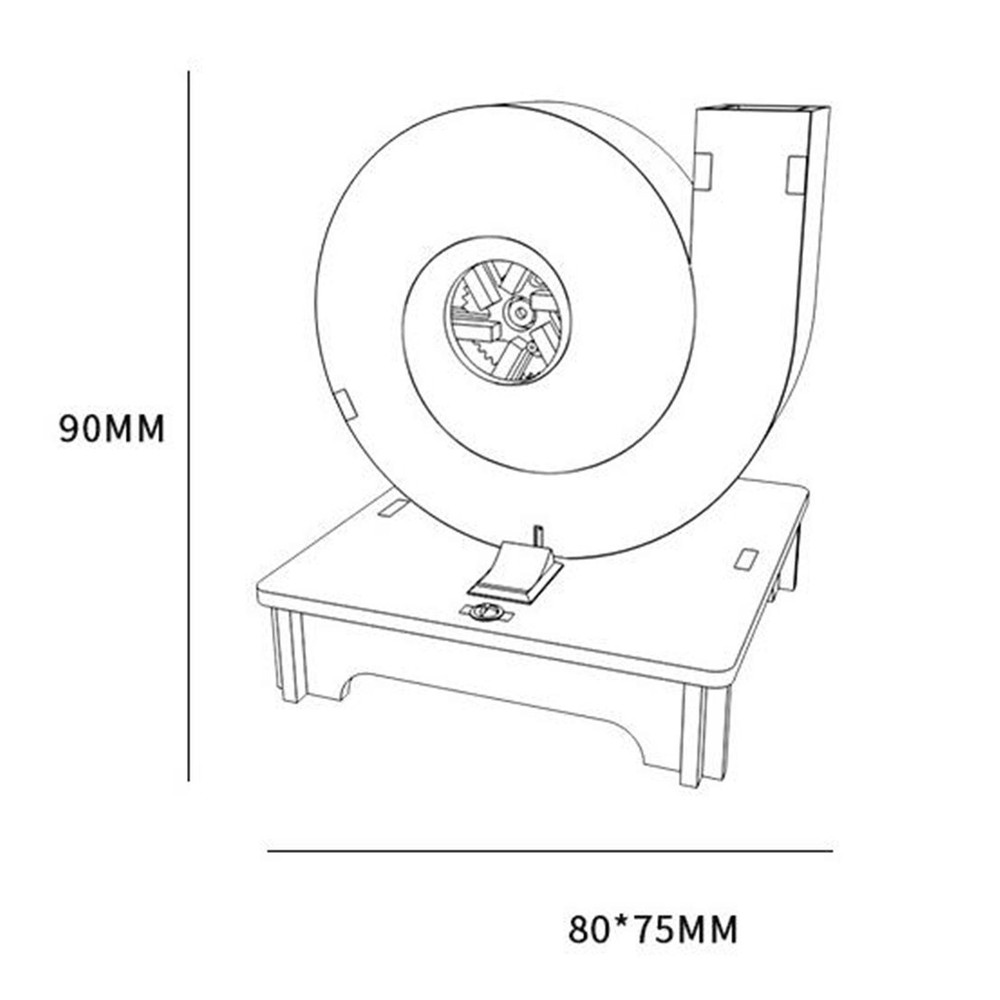 DIY Science Building Projects Science Project Self Assembly Wooden Puzzle