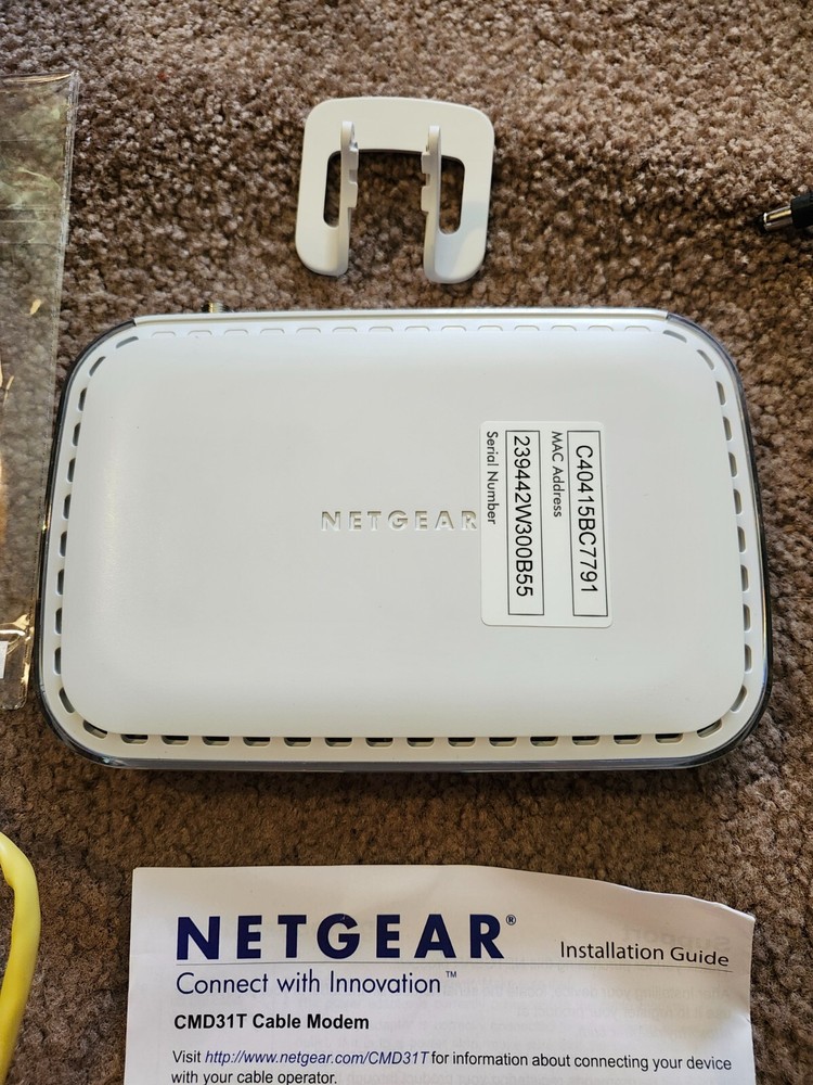 NETGEAR CMD31T High Speed Cable Modem NEW OPEN BOX Free Shipping